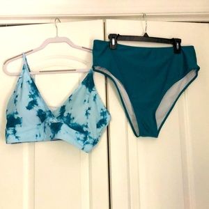 Teal Bikini Set